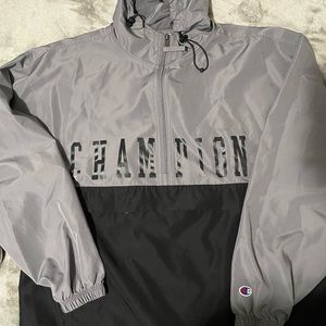 Champion- Packable Jacket, Script Logo